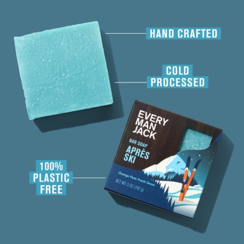 Every Man Jack Polar Plunge Bar Soap, Apres Ski Perspective: back