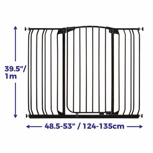 Baby gate 53 clearance inches wide