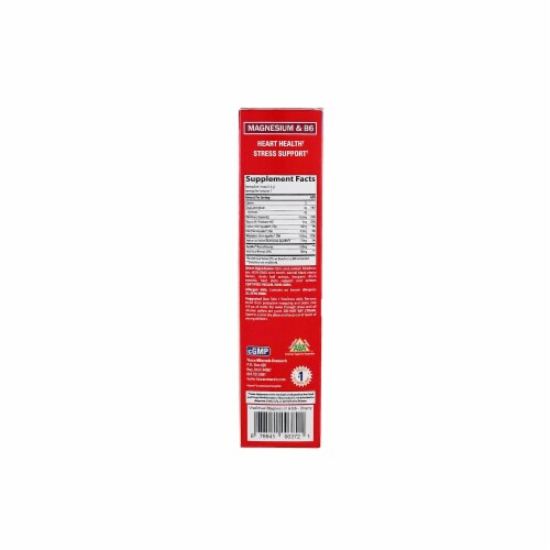 Trace Minerals Research VitaStraw™ Cherry Magnesium & B6 Straws Perspective: back