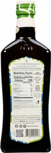 Bono Organic Sicilian Extra Virgin Olive Oil - Val Di Mazara PDO Perspective: back
