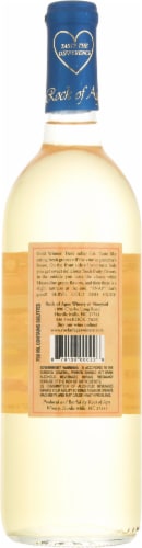 Rock of Ages Winery Flat River Sweet Muscadine White Wine Perspective: back