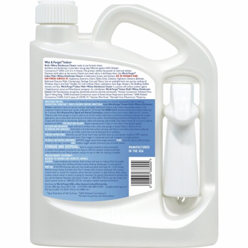 Wet & Forget® Mold & Mildew Cleaner Perspective: back