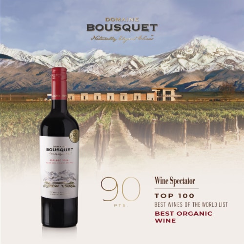 Domaine Bousquet Malbec Perspective: back
