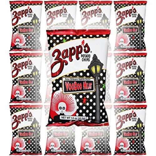 New Orleans Kettle Potato Chips VooDoo Heat | 12 Bags Perspective: back