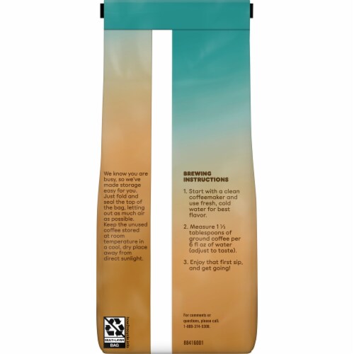 Dunkin'® Eggnog Spice Ground Coffee Perspective: back