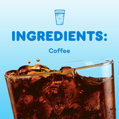 Dunkin’ Cold Iced Coffee, Keurig K-Cup Pods Perspective: back