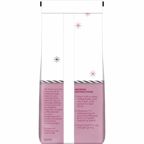 Dunkin'® Holiday Blend Ground Coffee Perspective: back