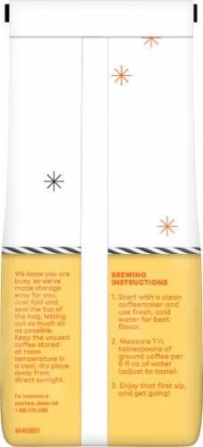 Dunkin’ Ho Ho Honey Cinnamon Flavored Coffee, Ground Coffee Perspective: back