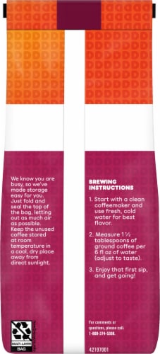 Dunkin′ Candy'D Almond Flavored Ground Coffee Perspective: back
