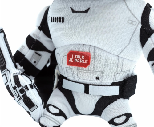 Star Wars 9" Talking Plush: Stormtrooper Perspective: back
