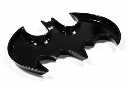 DC Comics Batman 14” x 10” Ceramic Serving Platter Perspective: back