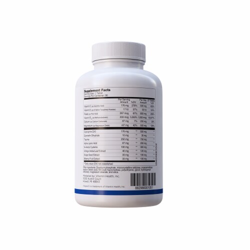 Viteyes Optic Nerve Support Tablets Perspective: back