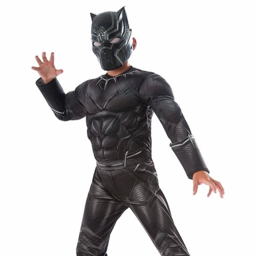 Captain America Civil War Black Panther size S 4/6 Deluxe Costume Rubie's Perspective: back