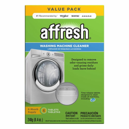 Affresh Washing Machine Cleaner Tablets Perspective: back