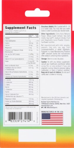 BioSteel Sugar Free Rainbow Twist Hydration Mix Perspective: back