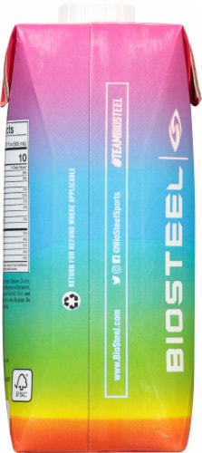 BioSteel Rainbow Twist Sports Drink Perspective: back