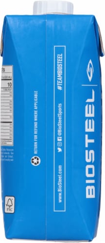 BioSteel Blue Raspberry Sports Drink Perspective: back