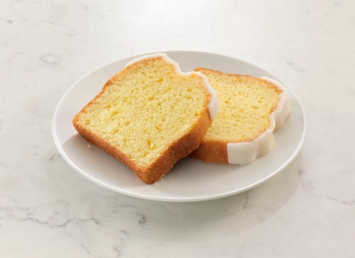 Simple Joys Bakery Iced Lemon Sliced Cake Perspective: back