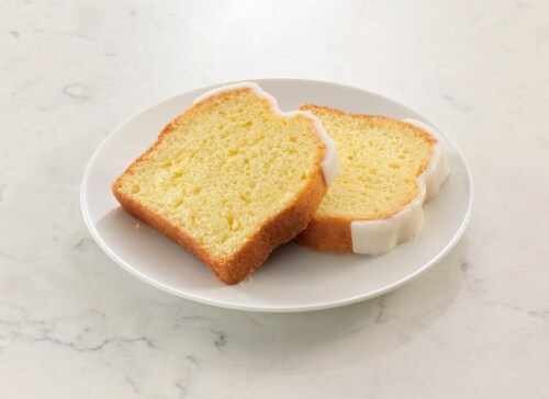 Simple Joys Bakery Iced Lemon Sliced Cake Perspective: back