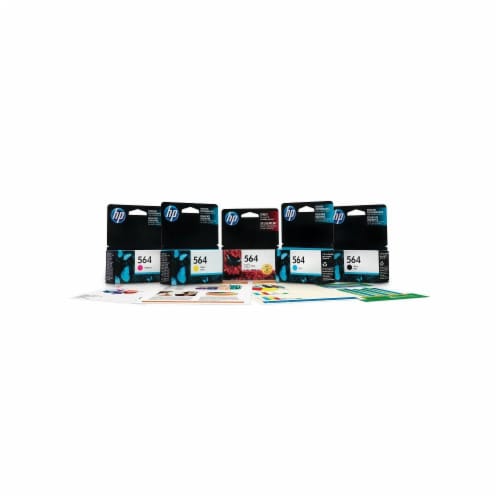 HP 564 Black Original Ink Cartridge Perspective: back