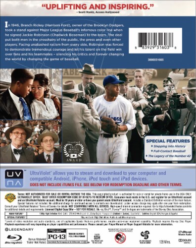 42 (2013 - Blu-Ray/DVD) Perspective: back
