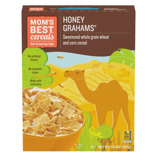 Mom's Best® Honey Grahams Cereal Perspective: back
