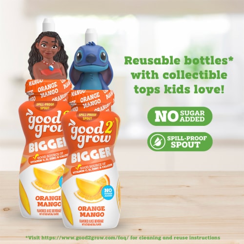 good2grow® Orange Mango Flavored Juice Beverage Perspective: back