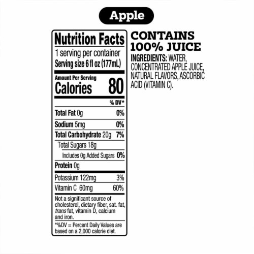 good2grow® Assorted Characters 100% Apple Juice Perspective: back
