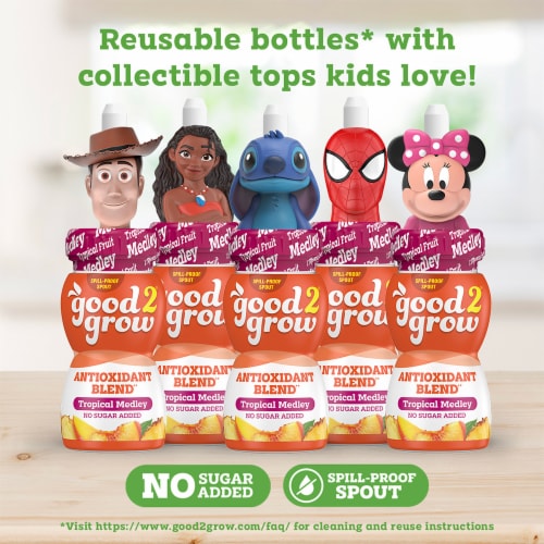 Good2Grow® Tropical Fruit Medley Juice Perspective: back