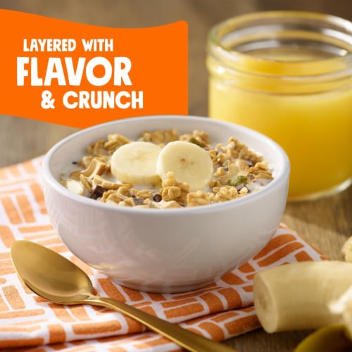 Bear Naked Gluten Free Cacao and Cashew Butter Crunch Granola Perspective: back
