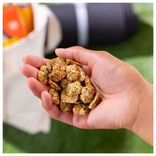 Bear Naked Honey Oat Crunchy Granola Bites Perspective: back