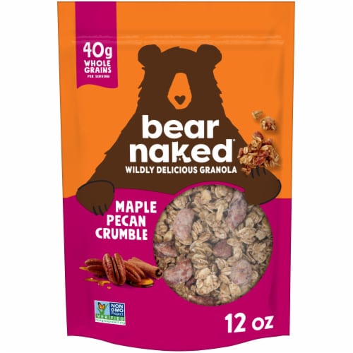 Bear Naked Maple Pecan Granola Cereal Perspective: back