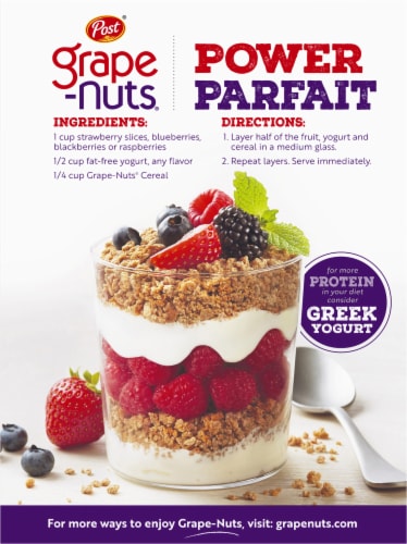Post® The Original Grape-Nuts Cereal Perspective: back