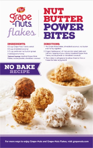 Post® Grape-Nuts® Flakes Cereal Perspective: back