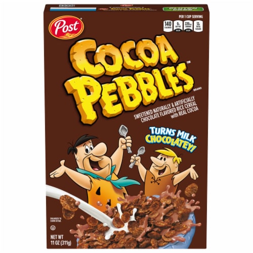 Post® Cocoa Pebbles™ Cereal Perspective: back