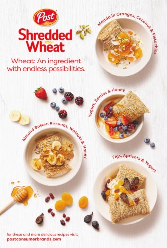 Post® Big Biscuit Shredded Wheat Cereal Perspective: back