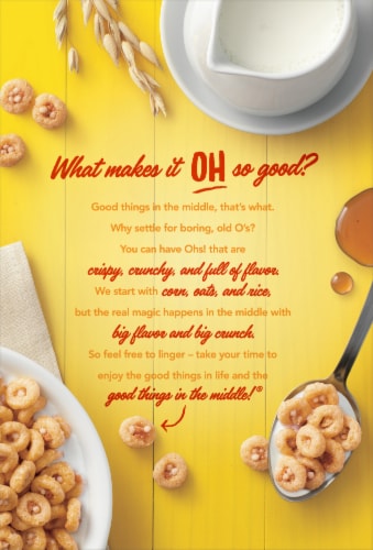 Post® Honey Ohs! Cereal Perspective: back