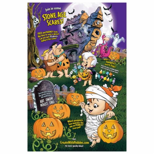Post® Fruity Pebbles™ Halloween Cereal Perspective: back