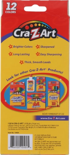 Cra Z Art Colored Pencils 12 Count