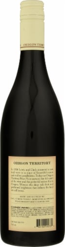 Oregon Territory Pinot Noir Red Wine Perspective: back