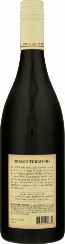 Oregon Territory Pinot Noir Red Wine Perspective: back