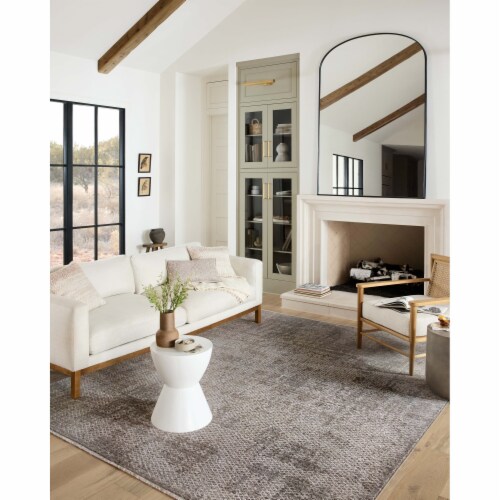Van-01 Taupe, Dove 2'-7  X 12'-0  Size Rug Perspective: back