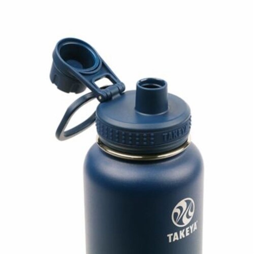 Takeya® Actives Insulated Bottle - Midnight Perspective: back