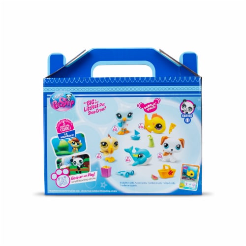 Littlest Pet Shop® Beach Besties Collector Set Perspective: back