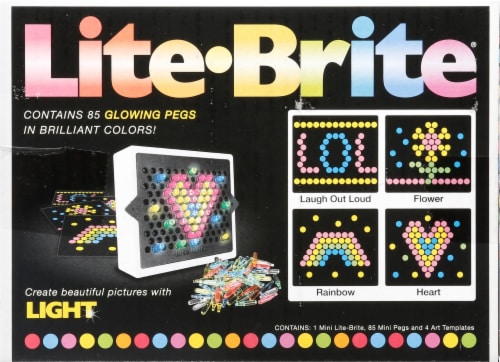 What are the Names and Sizes of Lite Brites? - GlowPeg