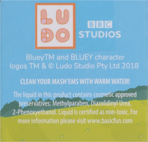 Mashems Bluey Toy Perspective: back