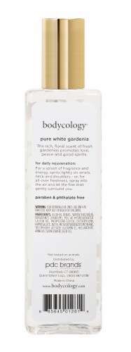 Bodycology Pure White Gardenia Body Mist Perspective: back