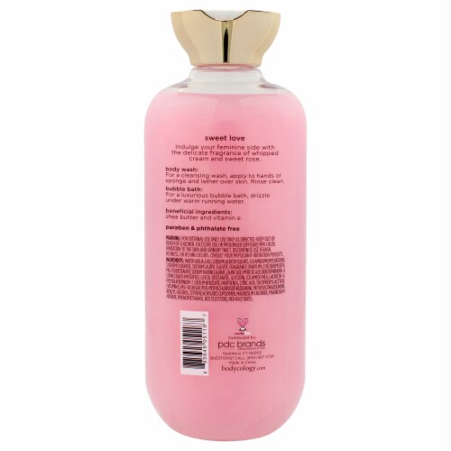 Bodycology® Sweet Love 2 in 1 Body Wash & Bubble Bath Perspective: back