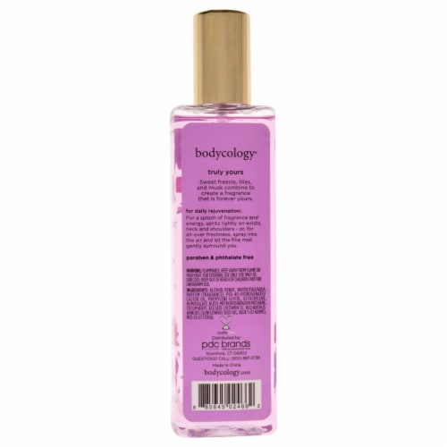 Bodycology Truly Yours Fragrance Mist Perspective: back