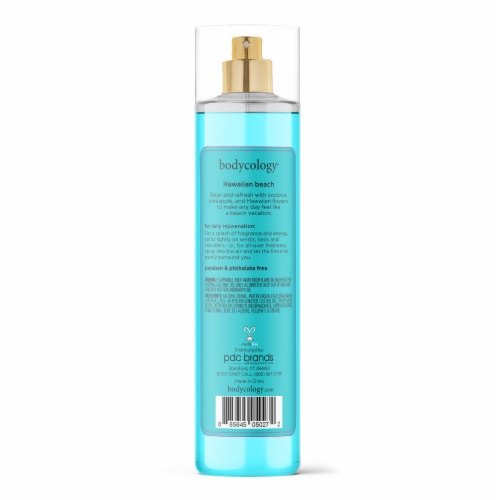 Bodycology® Hawaiian Beach Fragrance Mist Perspective: back